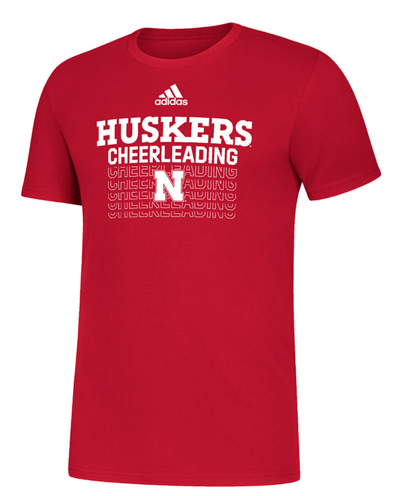 Adidas Huskers Cheerleading Tee