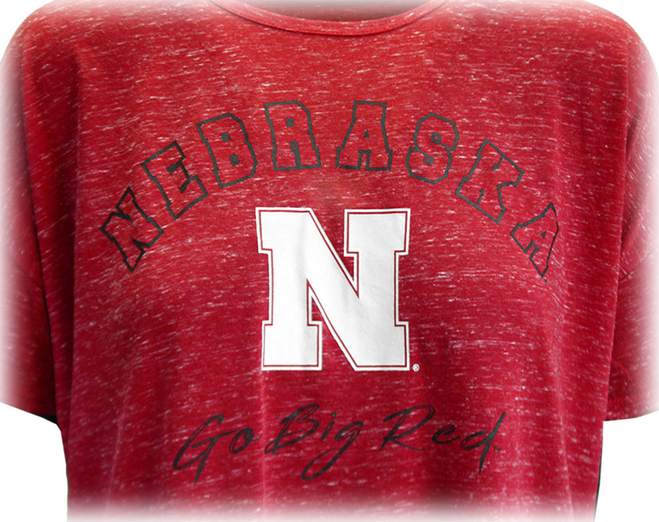 Ladies Nebraska Huskers Sheldon Tee