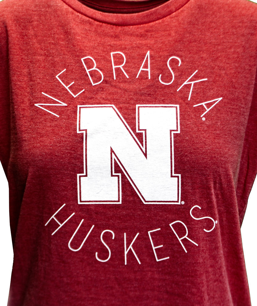 Ladies Nebraska Bakersfield Tee