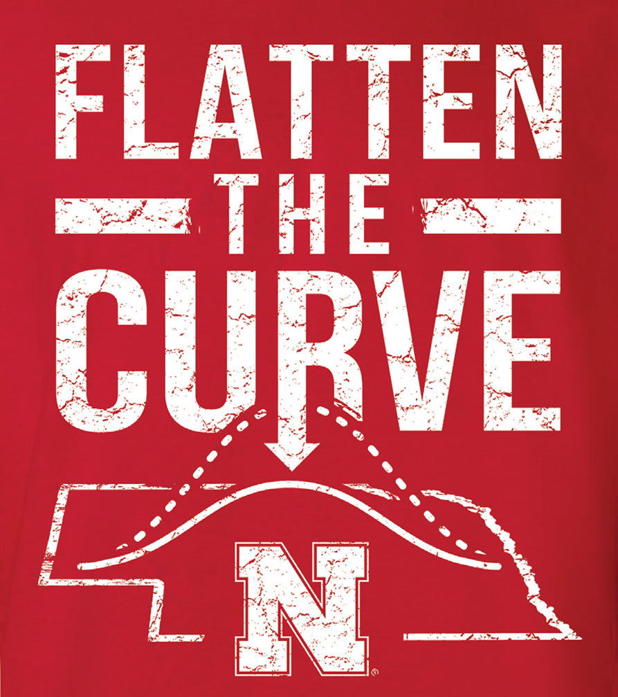 Flatten The Curve Nebraska Tee