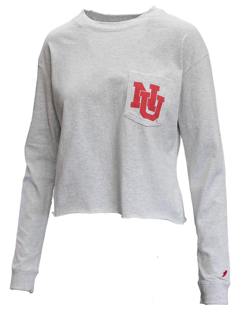 Ladies NU Crop LS Tee