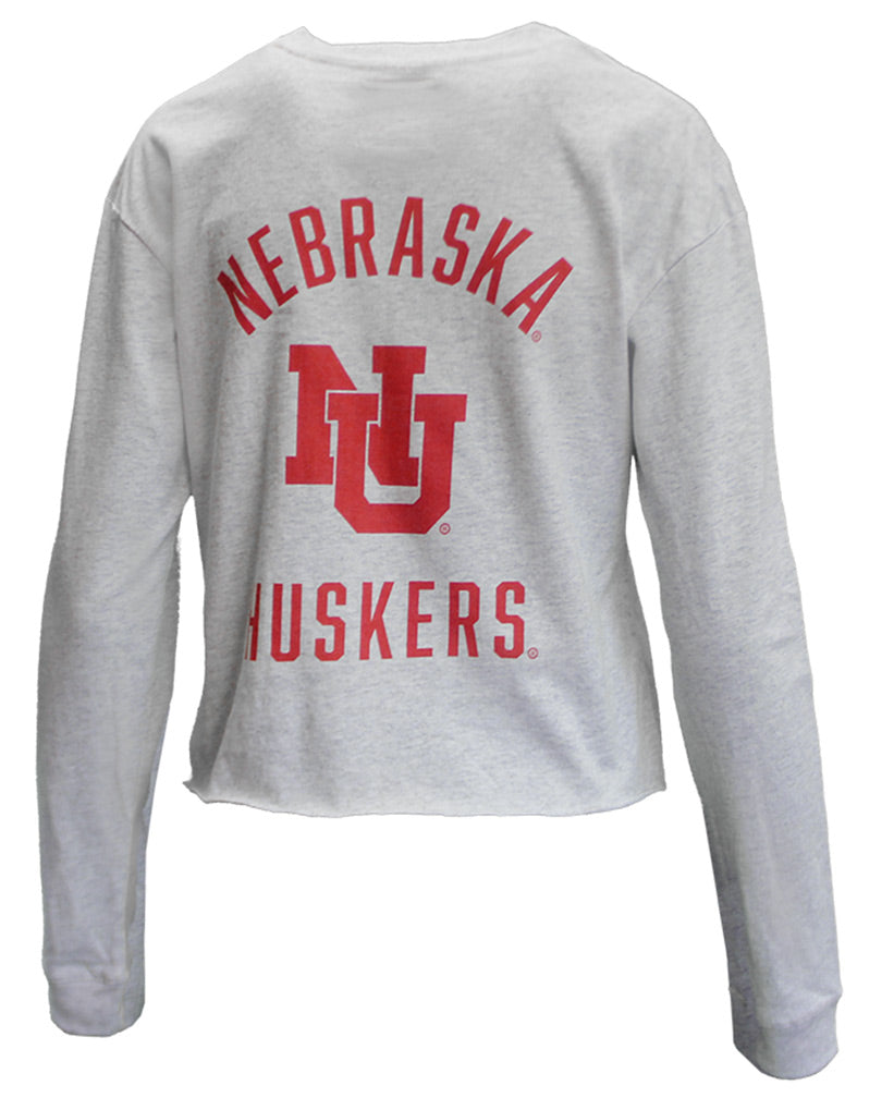 Ladies NU Crop LS Tee