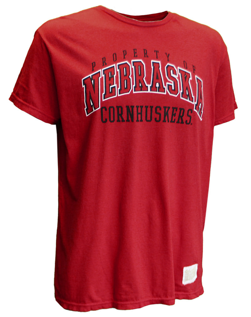 Property Of Nebraska Cornhuskers Retro Tee