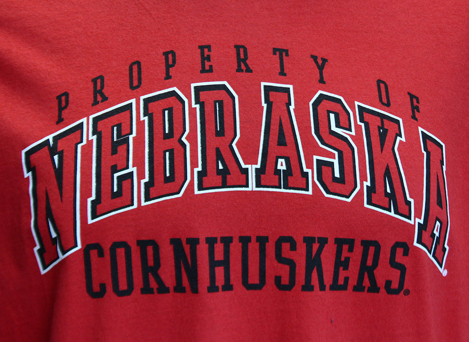 Property Of Nebraska Cornhuskers Retro Tee