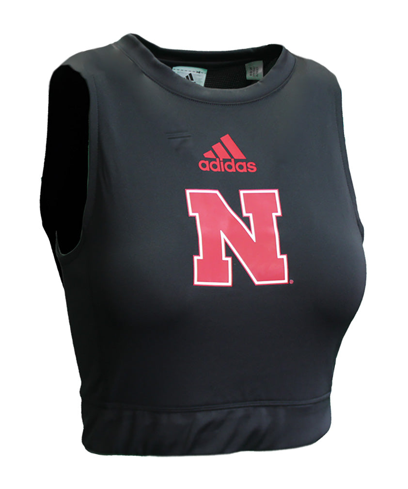 Adidas Husker Ladies Alphaskin Crop Tank