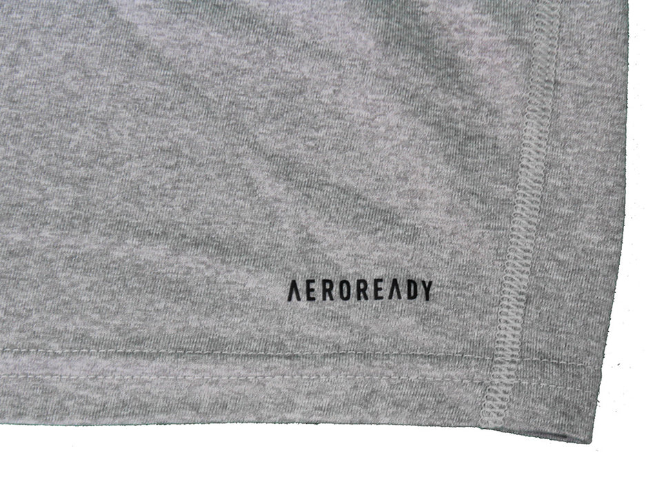 Adidas Grey Locker Authentic SS Tee - Grey