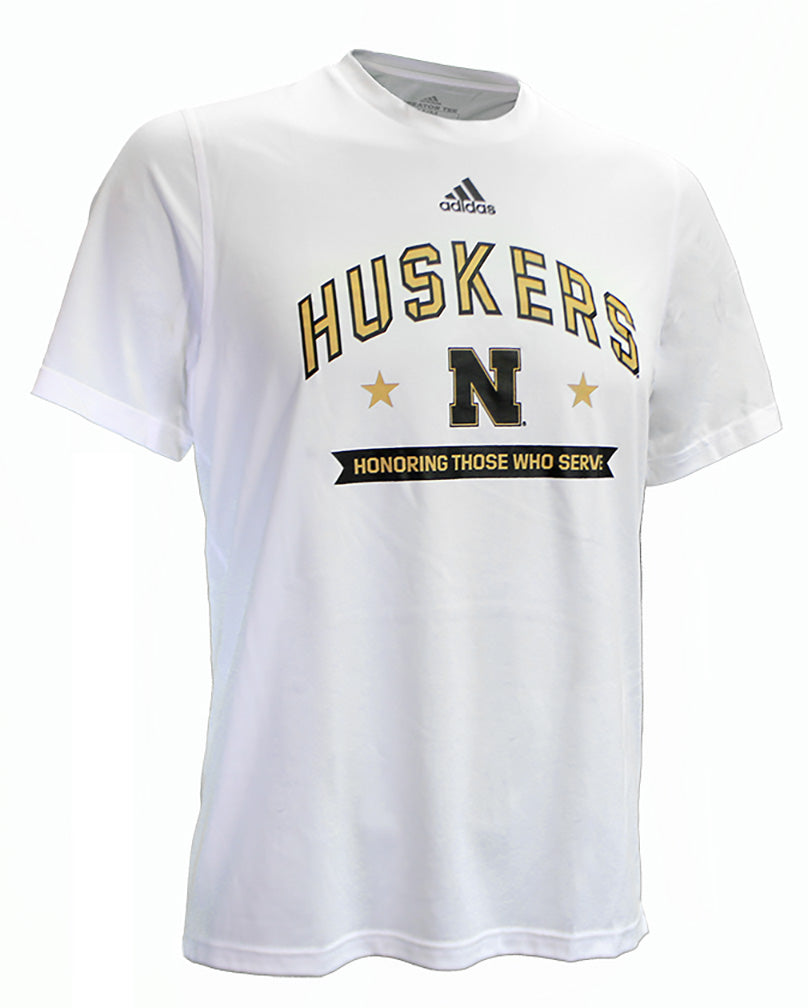 Adidas Husker Salute To Service Tee