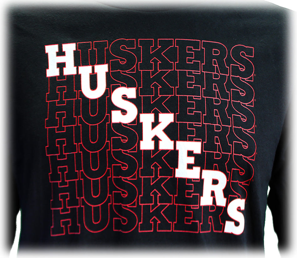 Adidas Nebraska Stairmaster LS Tee