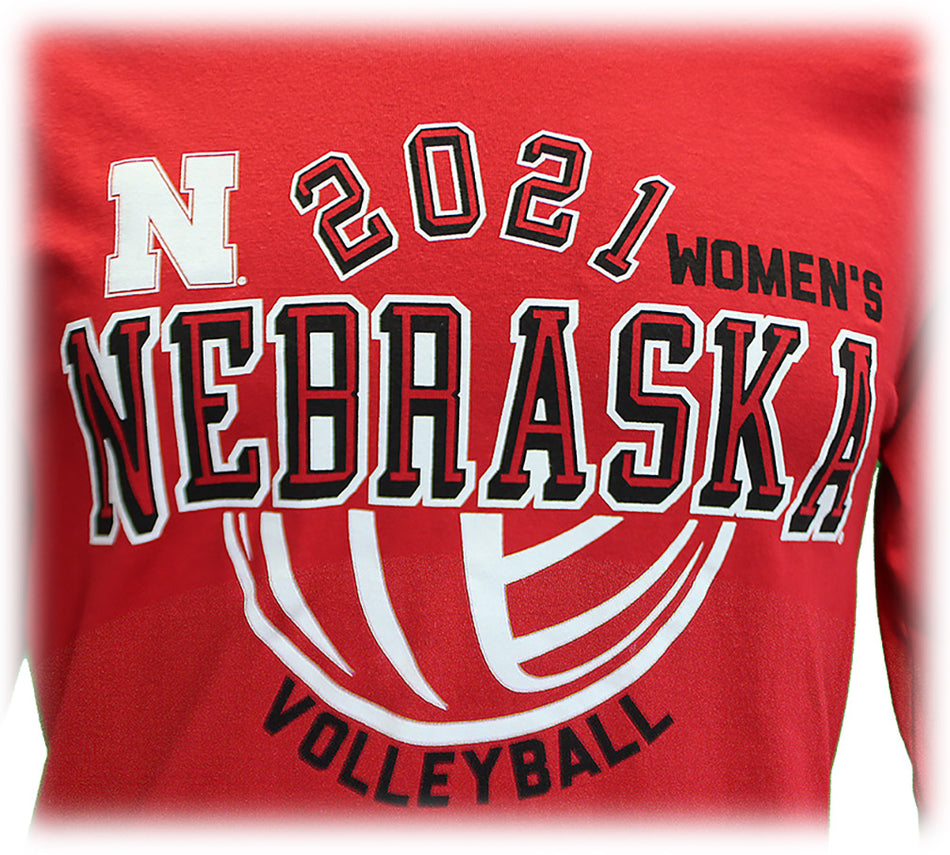 Nebraska Volleyball 2021 Schedule LS Tee (Unisex)
