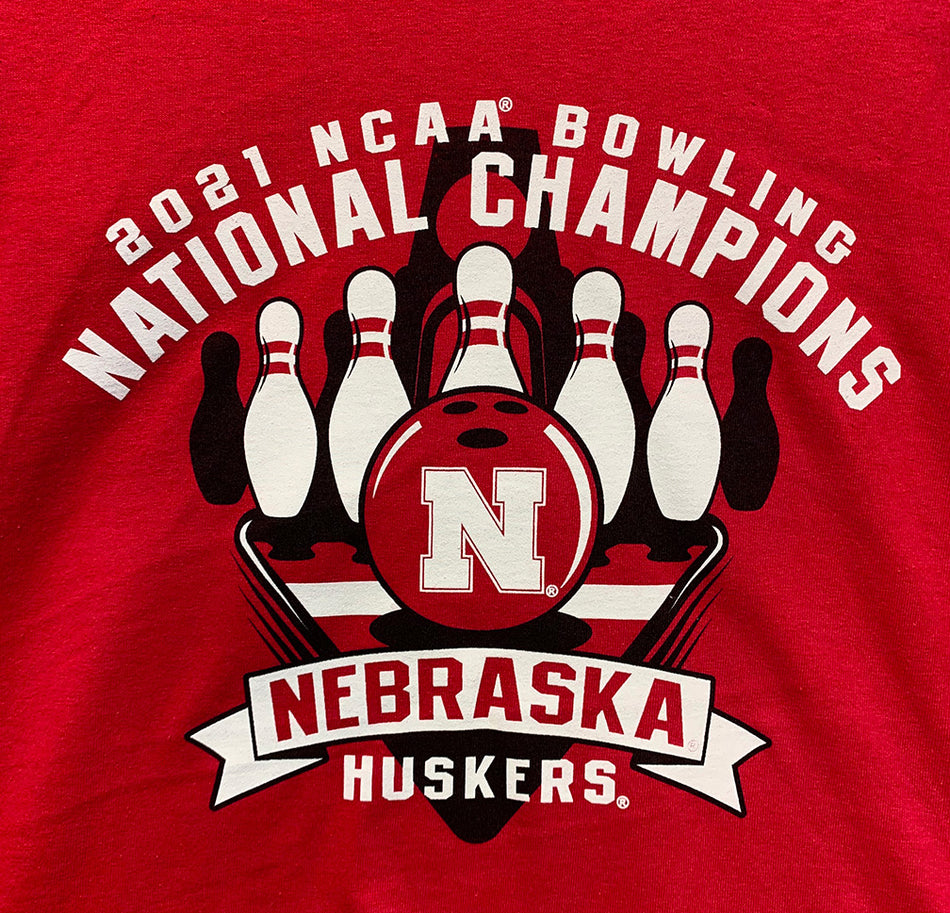 2021 Huskers Bowling National Champs Tee