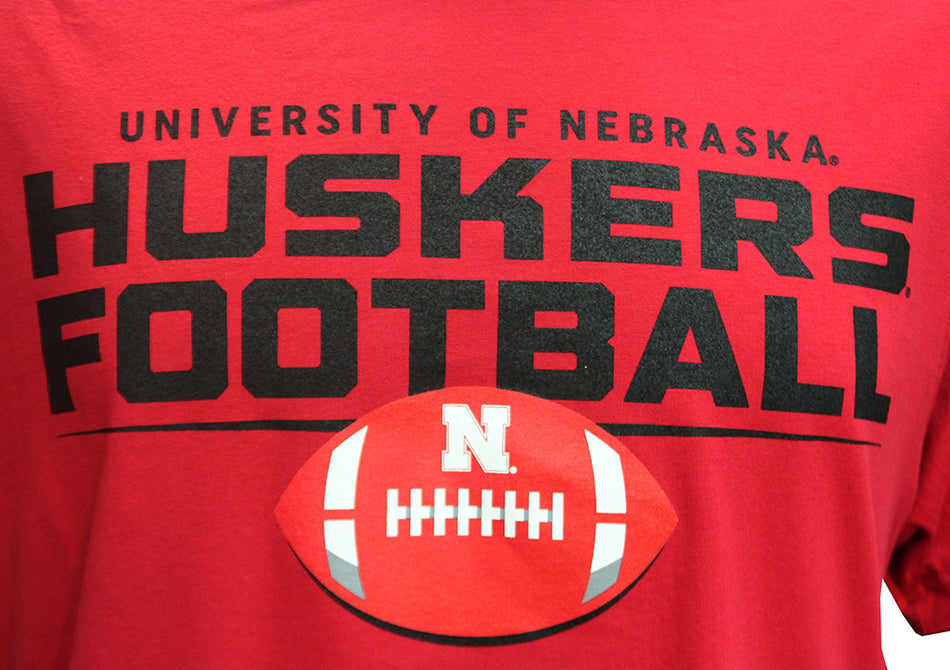 UNL Huskers Football Tee