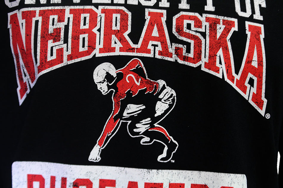 Nebraska Bugeaters LS Tee - Black