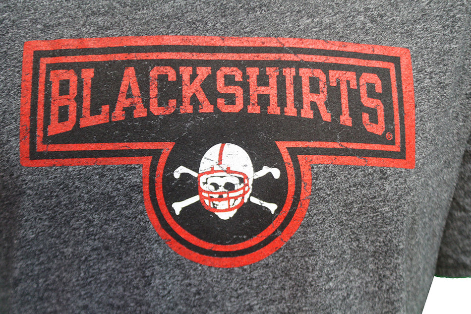 Nebraska Blackshirts Crackle Mock Twist Tee