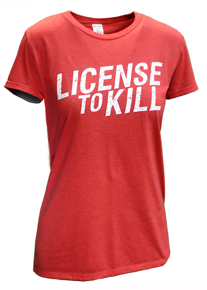 Womens Stivrins 'License To Kill' Tee