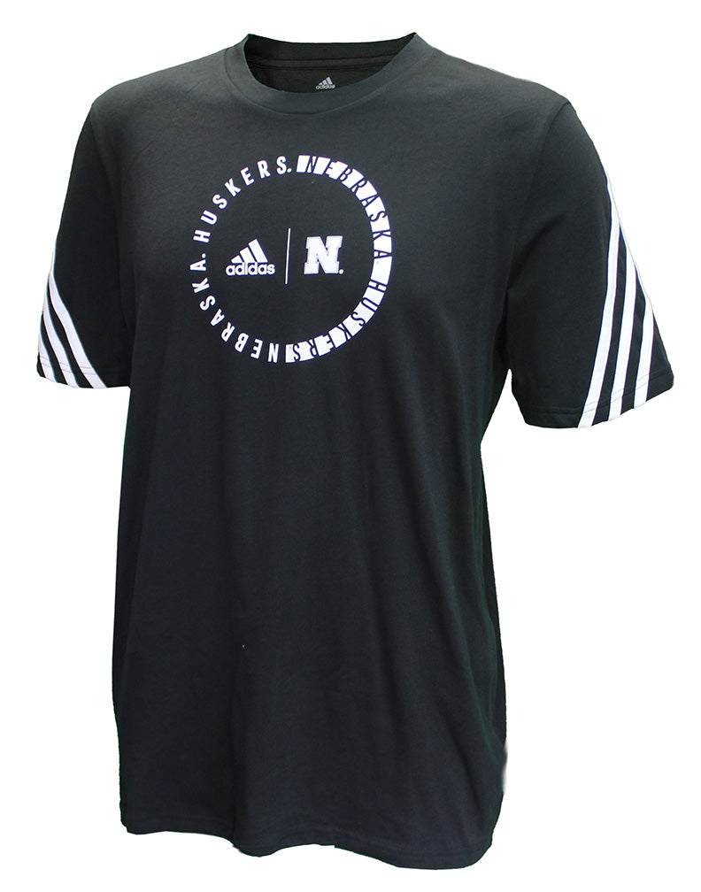 Adidas Nebraska Huskers Midnight Moon Tee