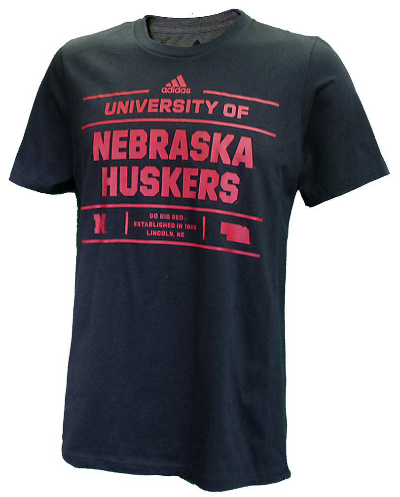 Adidas University of Nebraska Billboard Tee