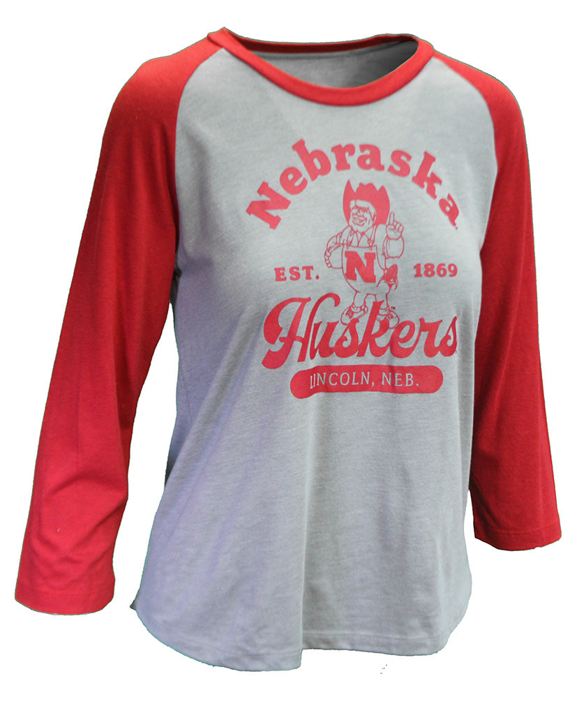 Adidas Womens Herbie Nebraska Raglan