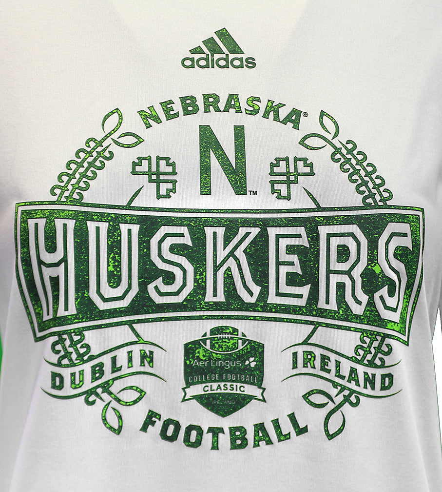 Adidas Womens Huskers Ireland Lace Laurels LS Tee