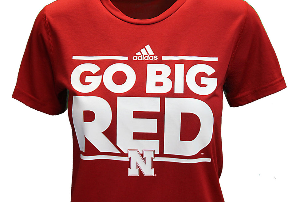 Adidas Womens Go Big Red Tee