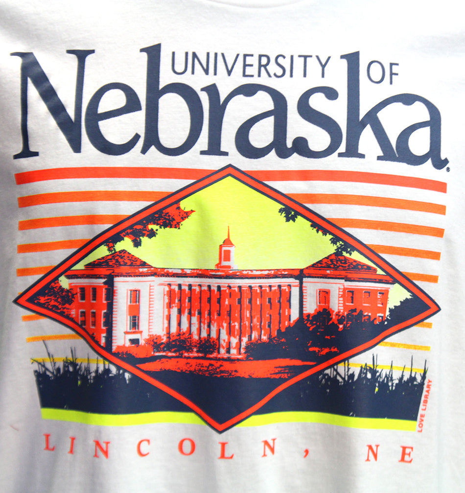Adidas Huskerville Campus Scape Tee