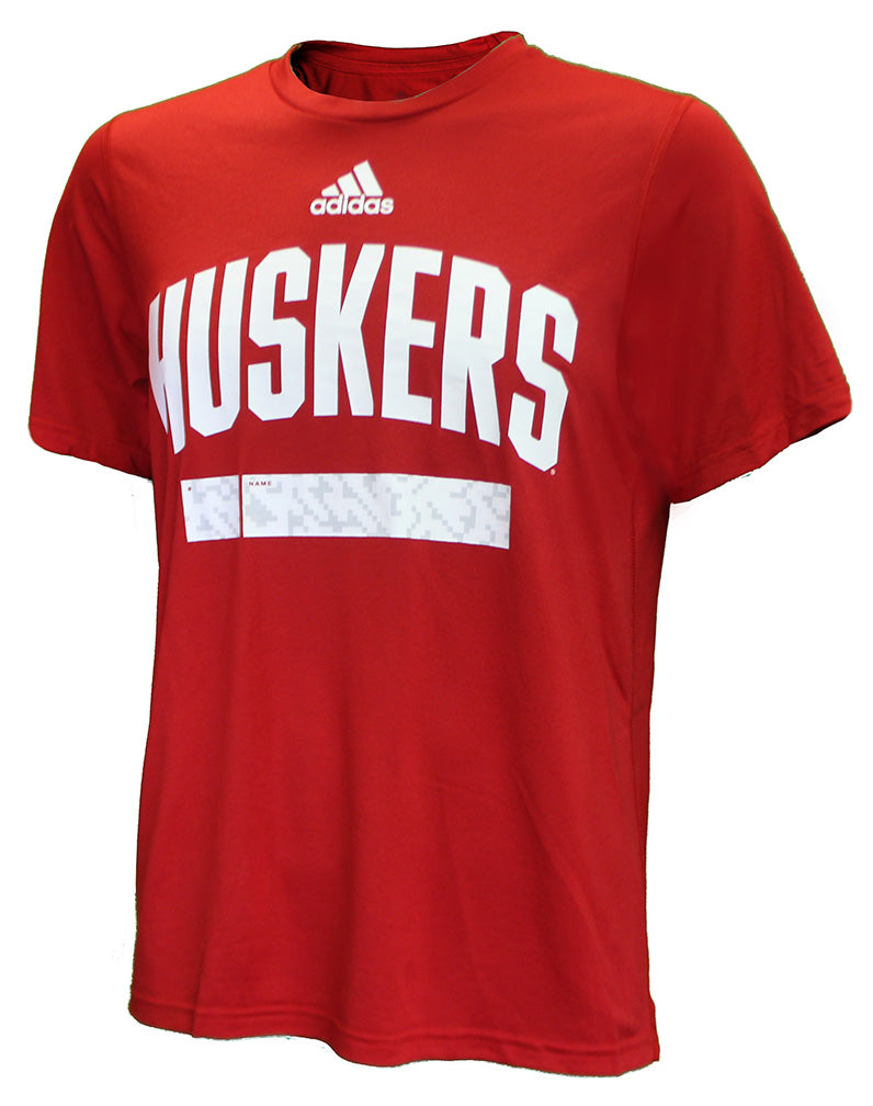 Adidas Huskers Locker Name N Number Tee