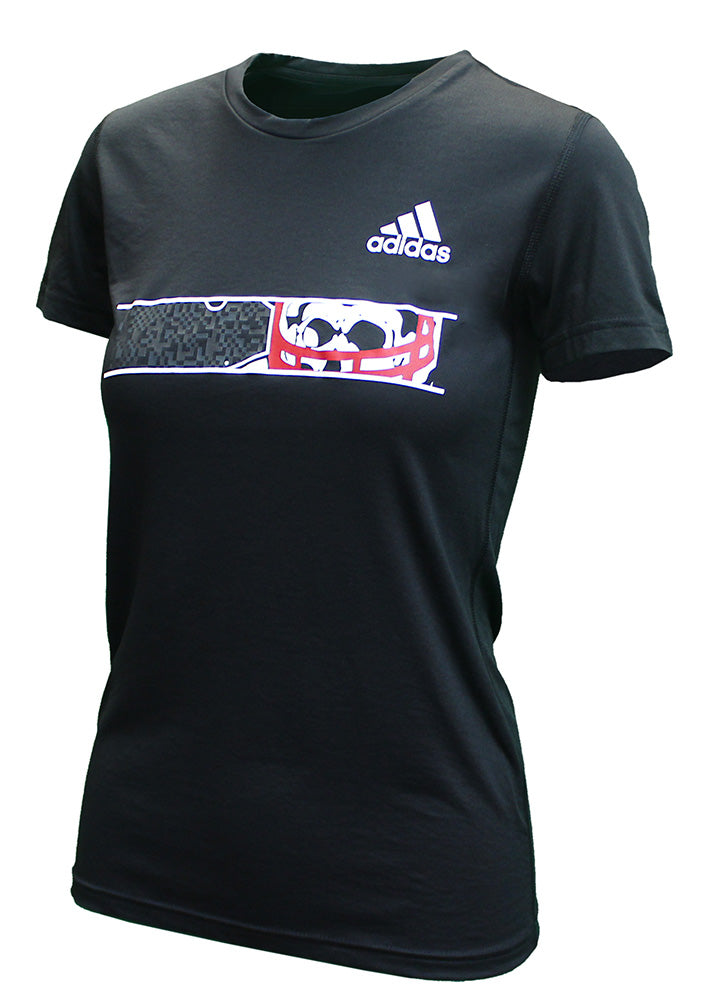 Adidas Ladies Blackshirts Digi Camo Tee