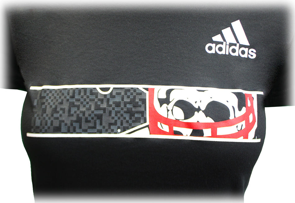 Adidas Ladies Blackshirts Digi Camo Tee
