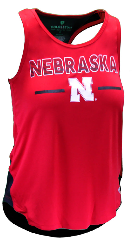 Womens Nebraska Huskers Racerback 22 Tank