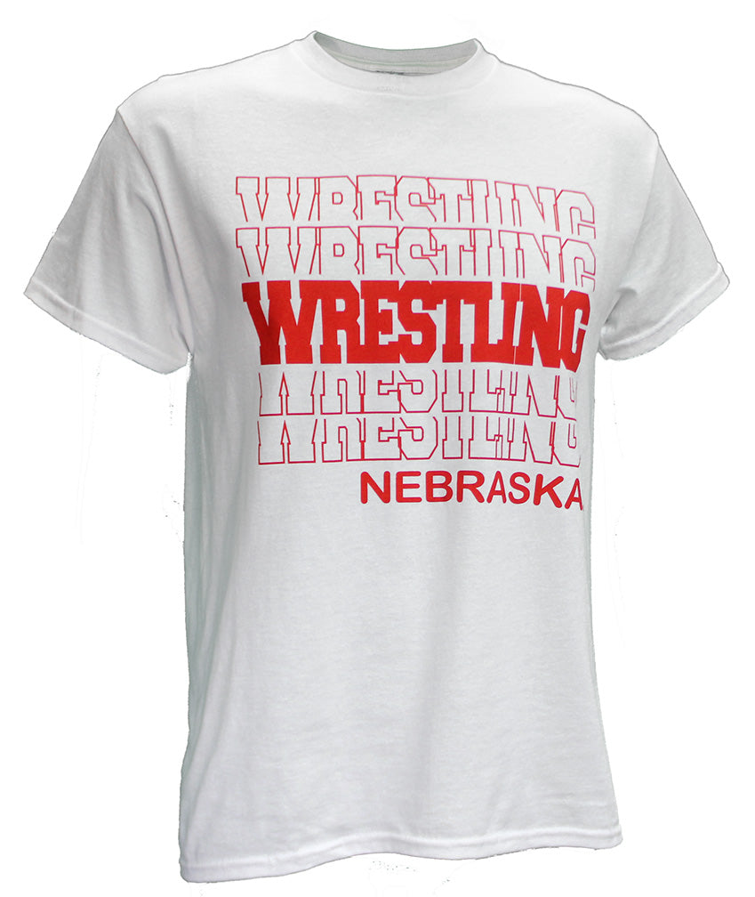 Nebraska Wrestling Repeat Tee