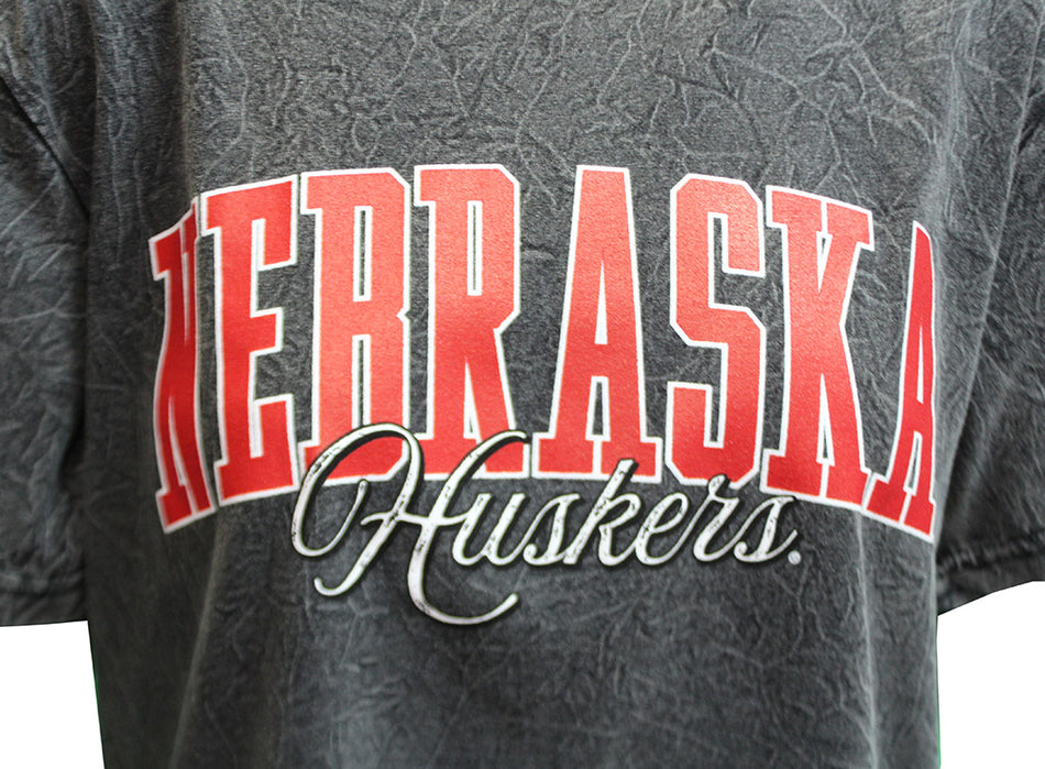 Womens Nebraska Huskers Mineral Wash Santana Top