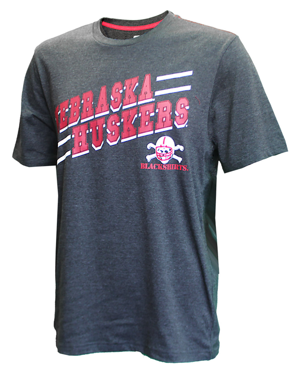 Nebraska Go Big Red Huskers Blackshirts Brag-N Tee