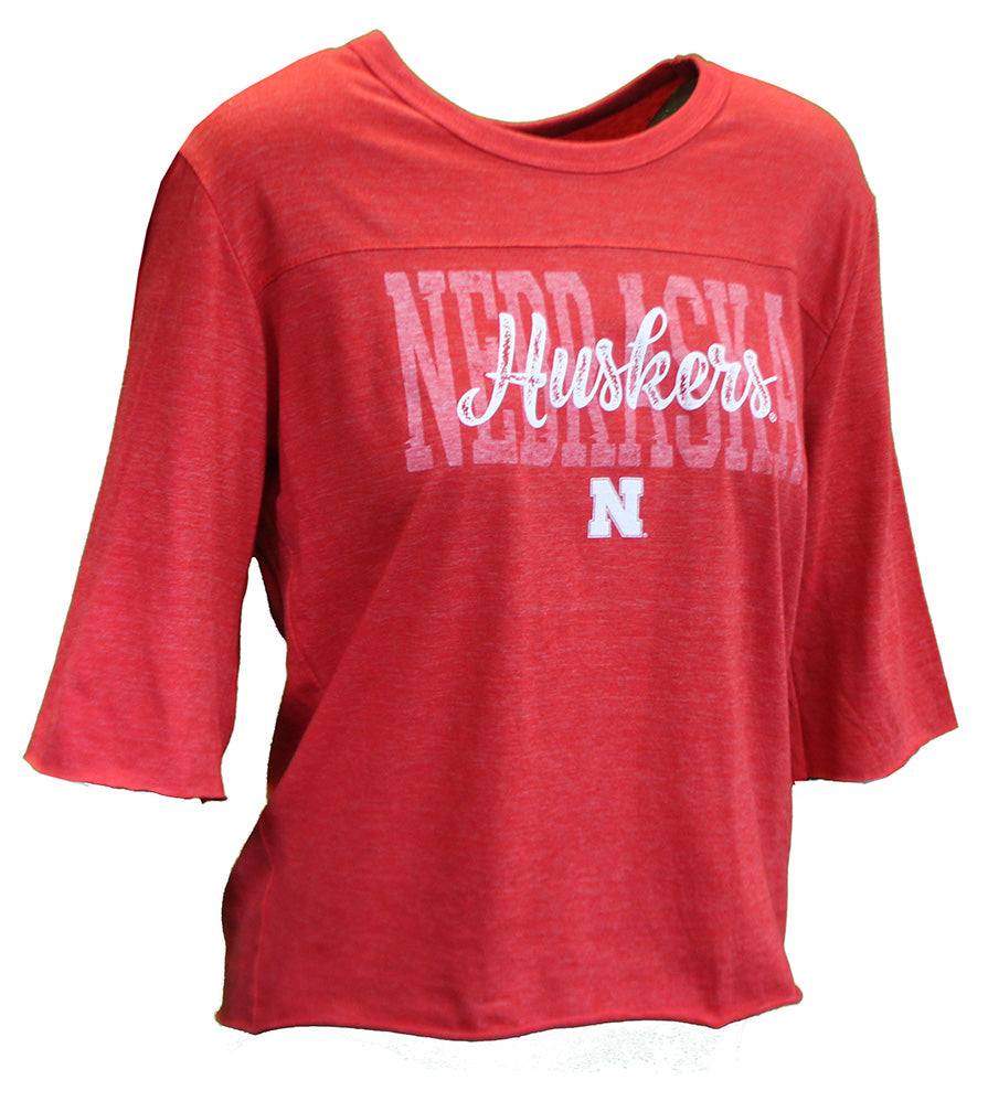 Womens Nebraska Huskers Rising Top