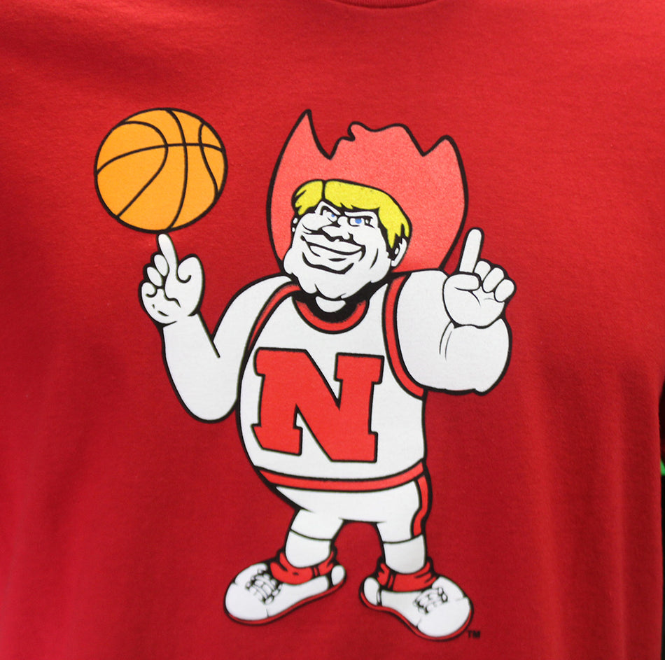 Adidas Herbie Husker Nebrasketball Tee