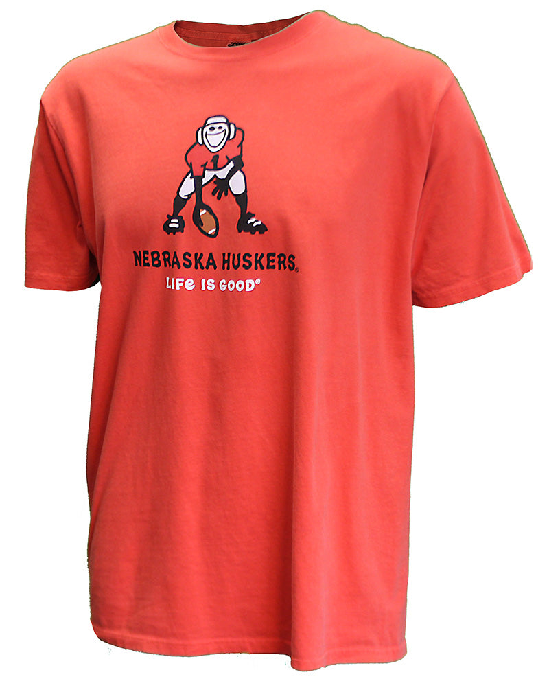 Nebraska Football Life Is Good Tee