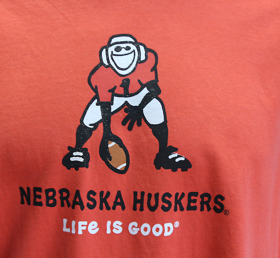 Nebraska Football Life Is Good Tee