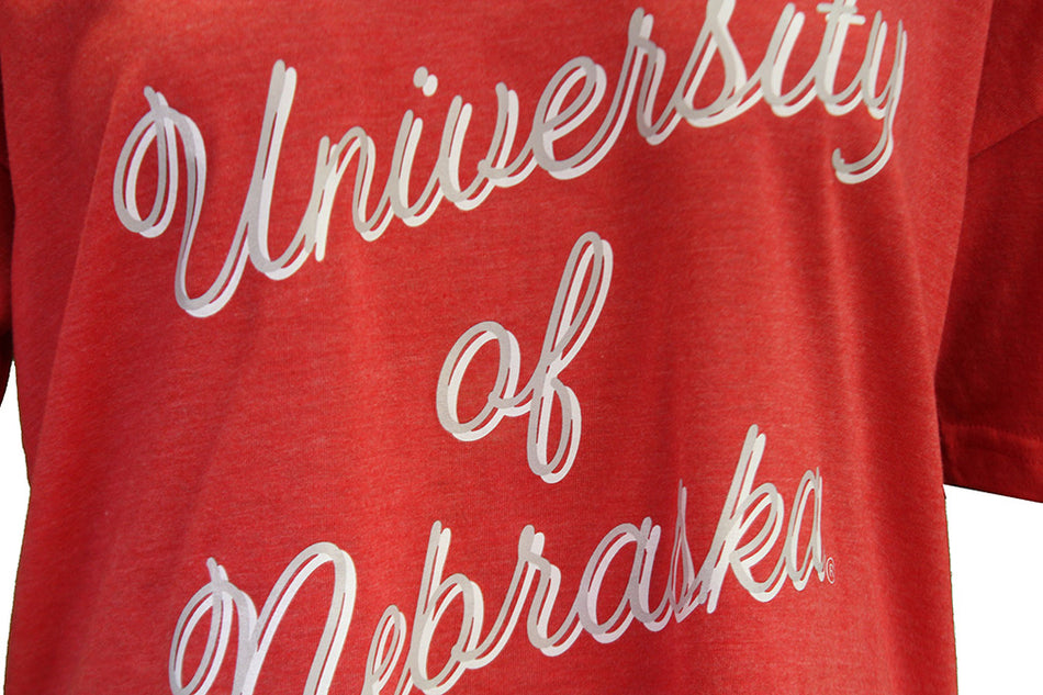 Womens University Of Nebraska Assent Top