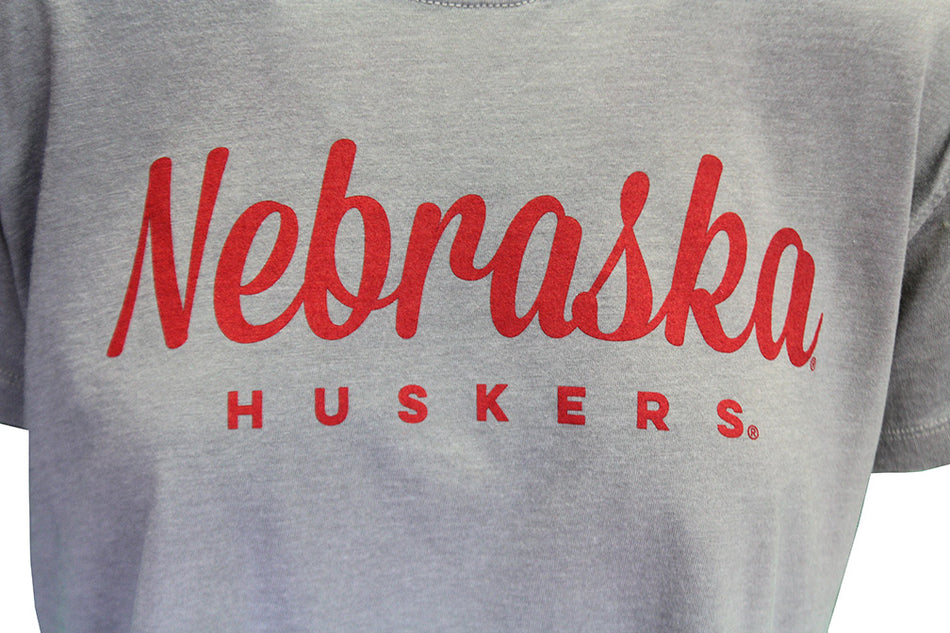 Womens Nebraska Huskers Vintage Waist Top