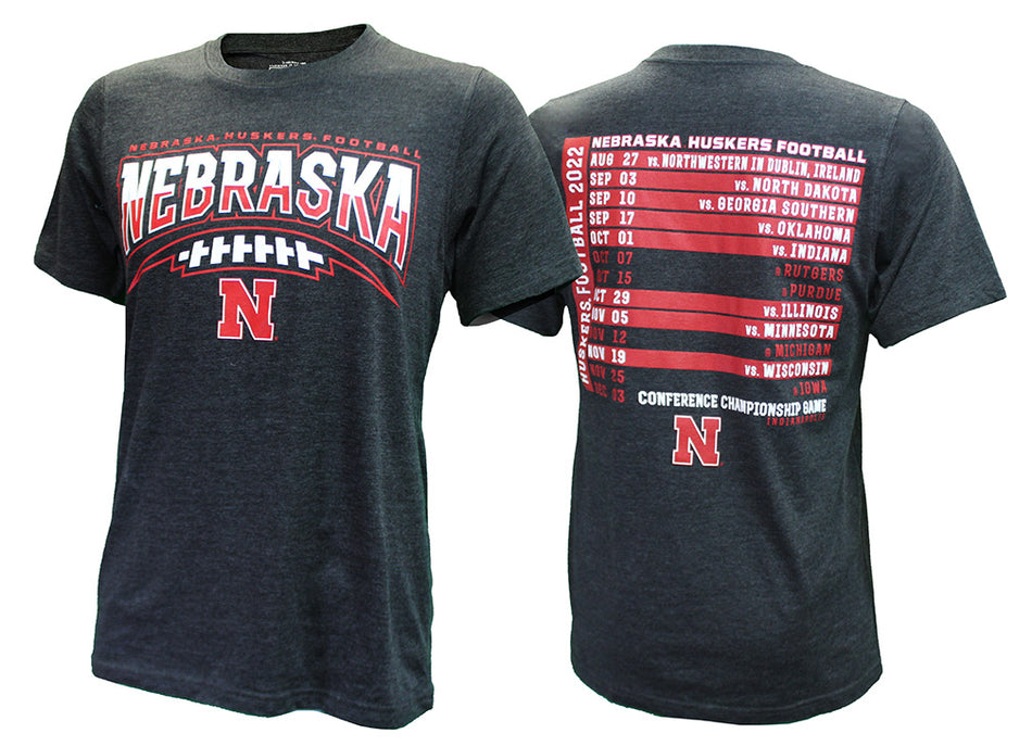 2022 Nebraska Schedule Tee