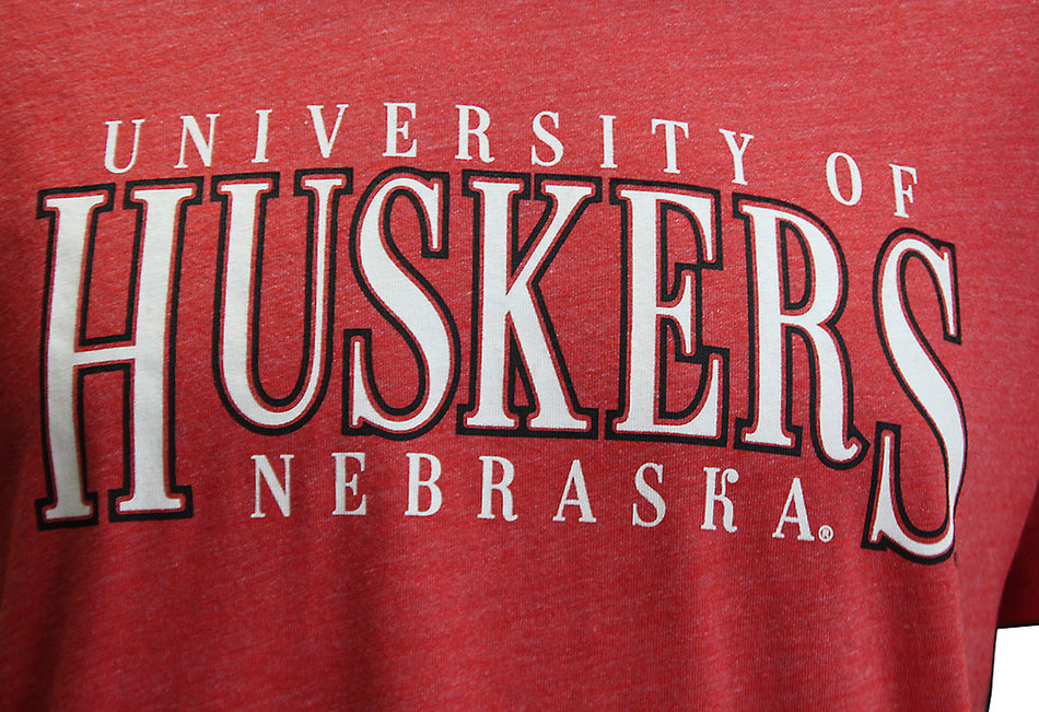 Heather University Of Nebraska Huskers Tee