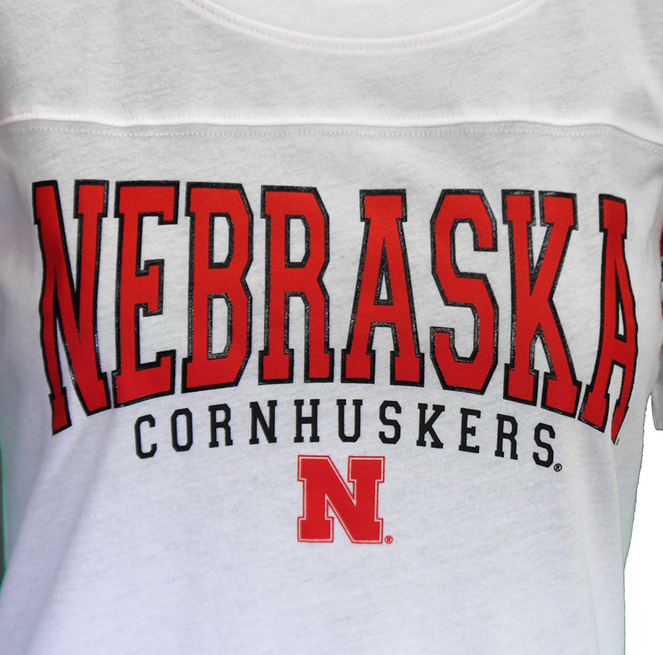 Womens Nebraska Cornhuskers Jersey Scoopneck