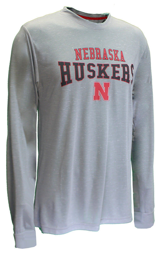 Nebraska Ironman LS Tee