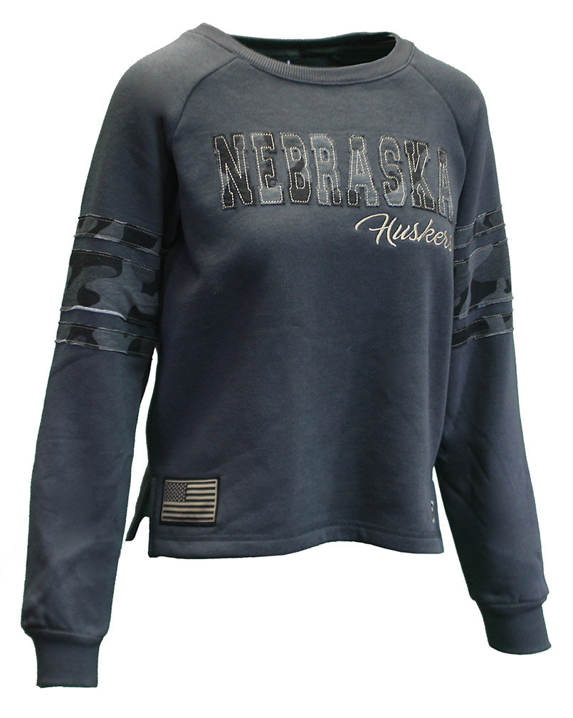 Womens OHT Mirage Camo Crewneck