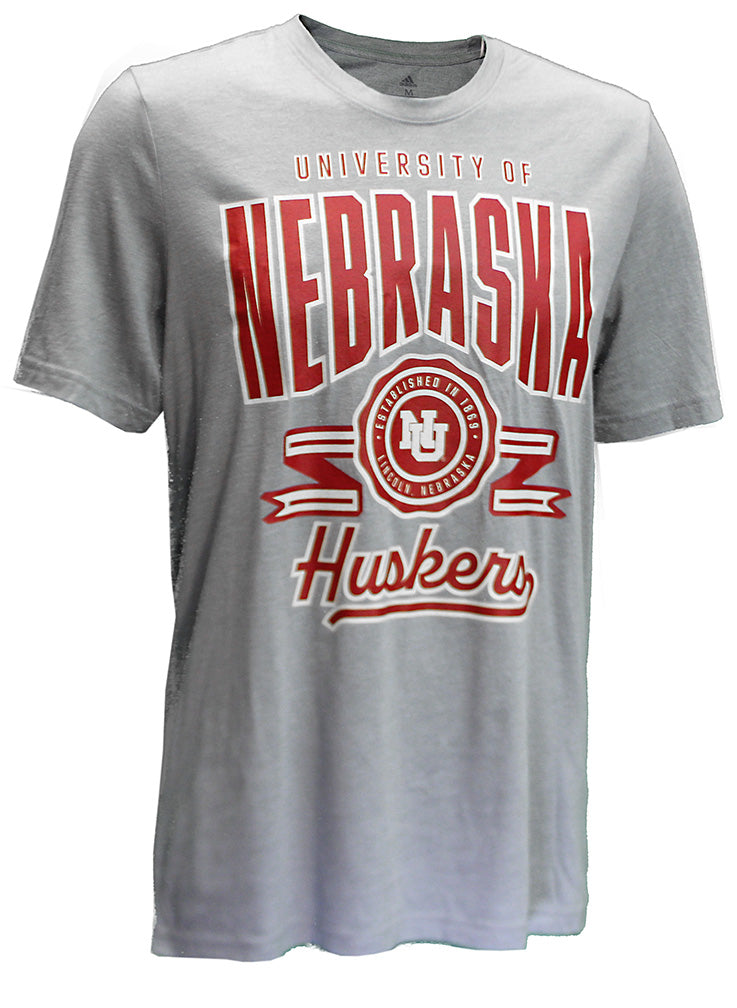 Adidas Nebraska Huskers Best Year Blended Tee