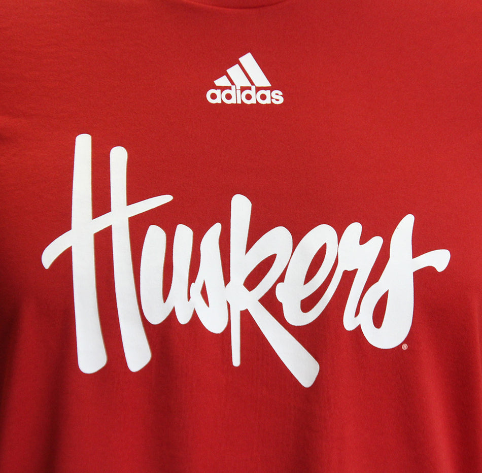 Adidas Huskers Pregame Tee