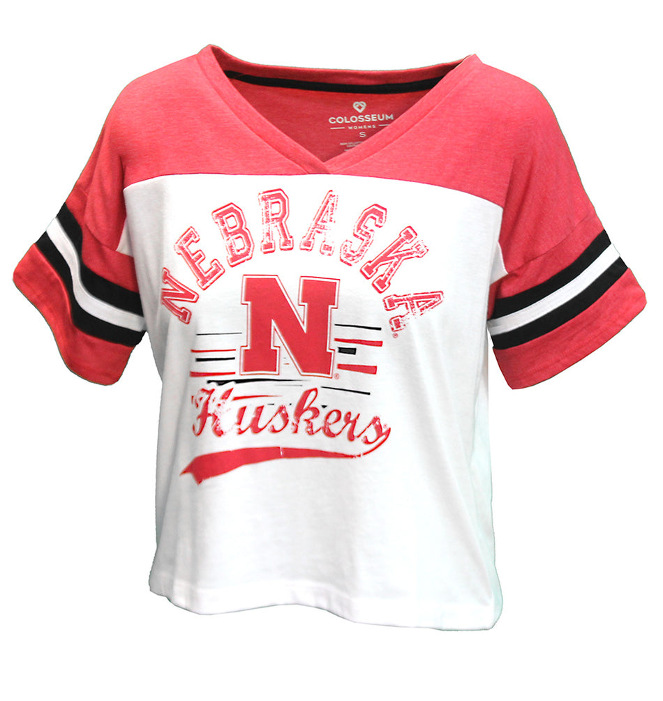 Womens Nebraska Huskers Boardwalk Boxy Top