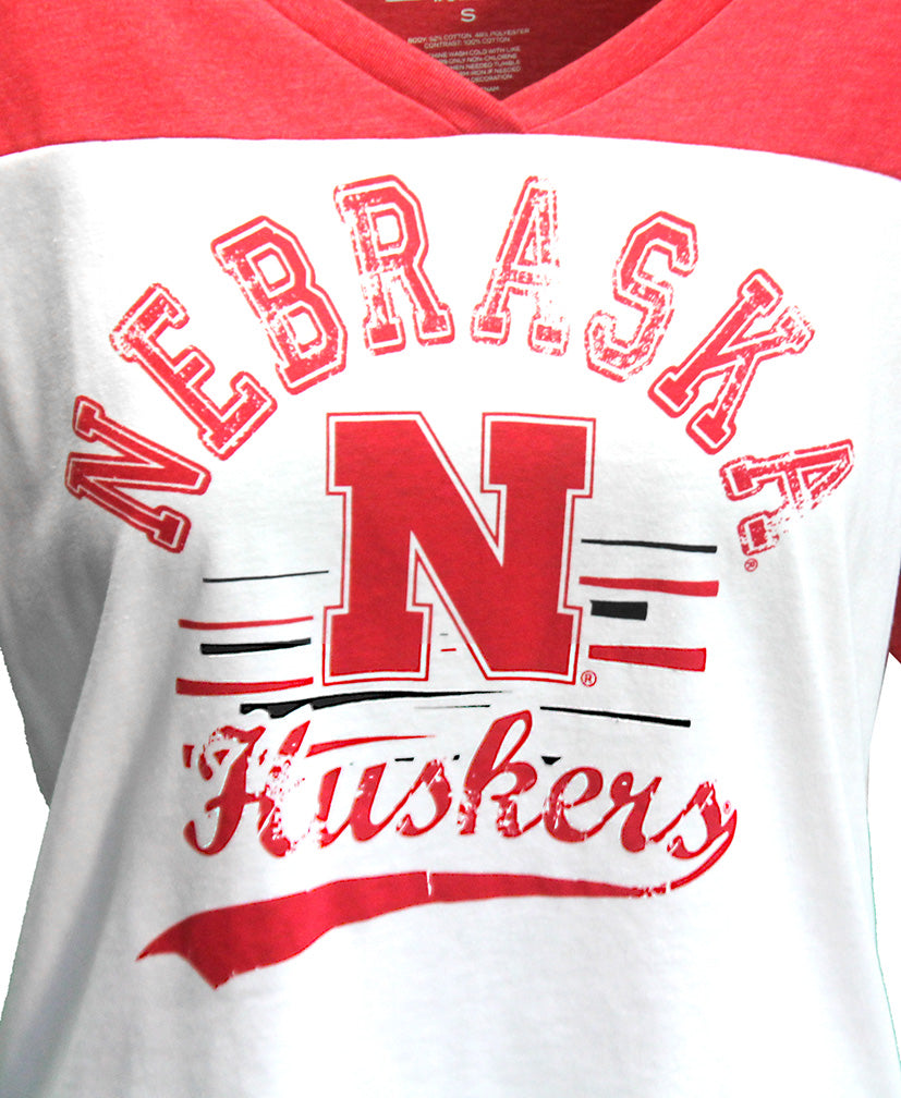 Womens Nebraska Huskers Boardwalk Boxy Top