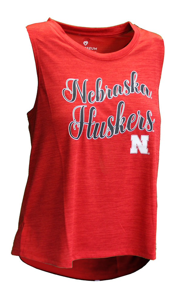Womens Nebraska Huskers Pull Switch Tank