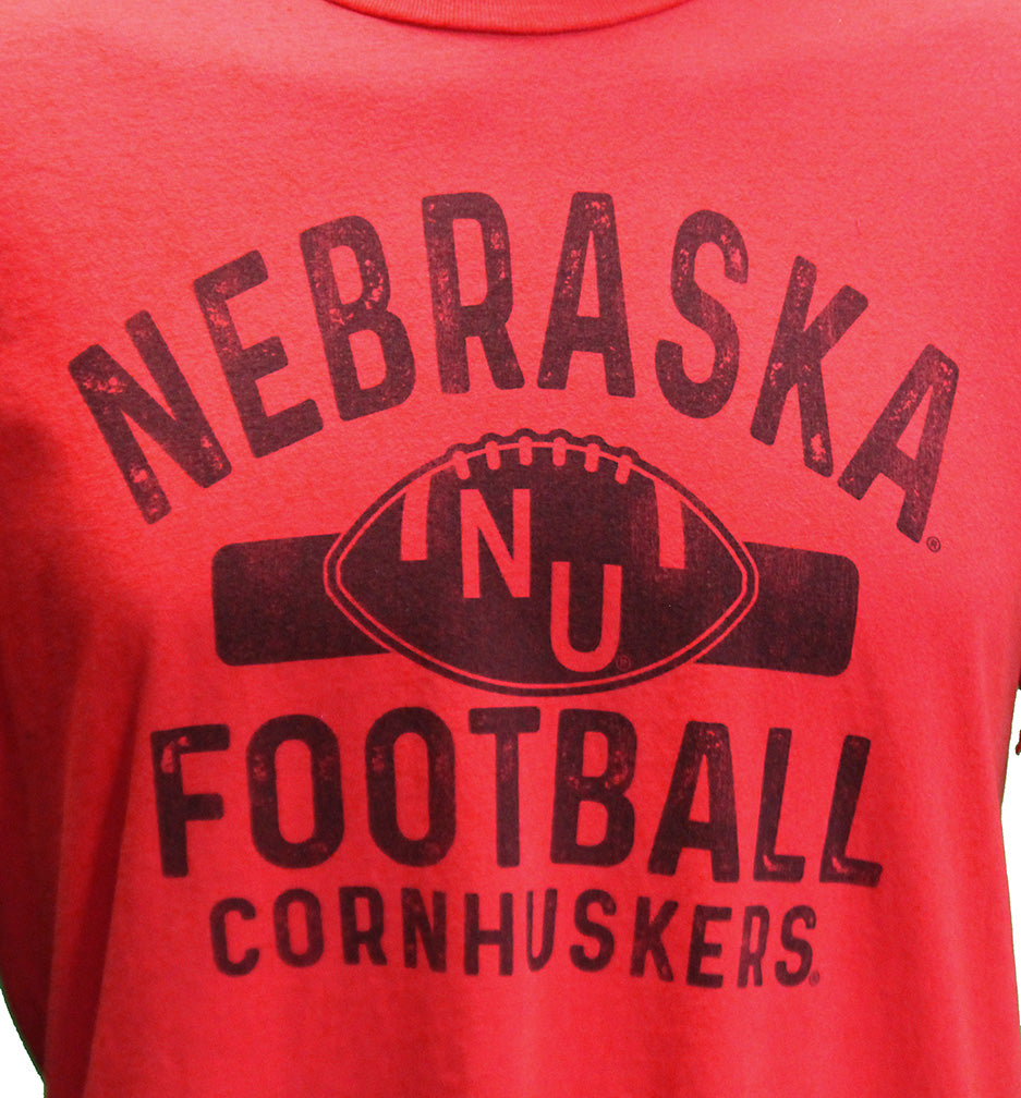 Nebraska Cornhuskers Football Retro Tee