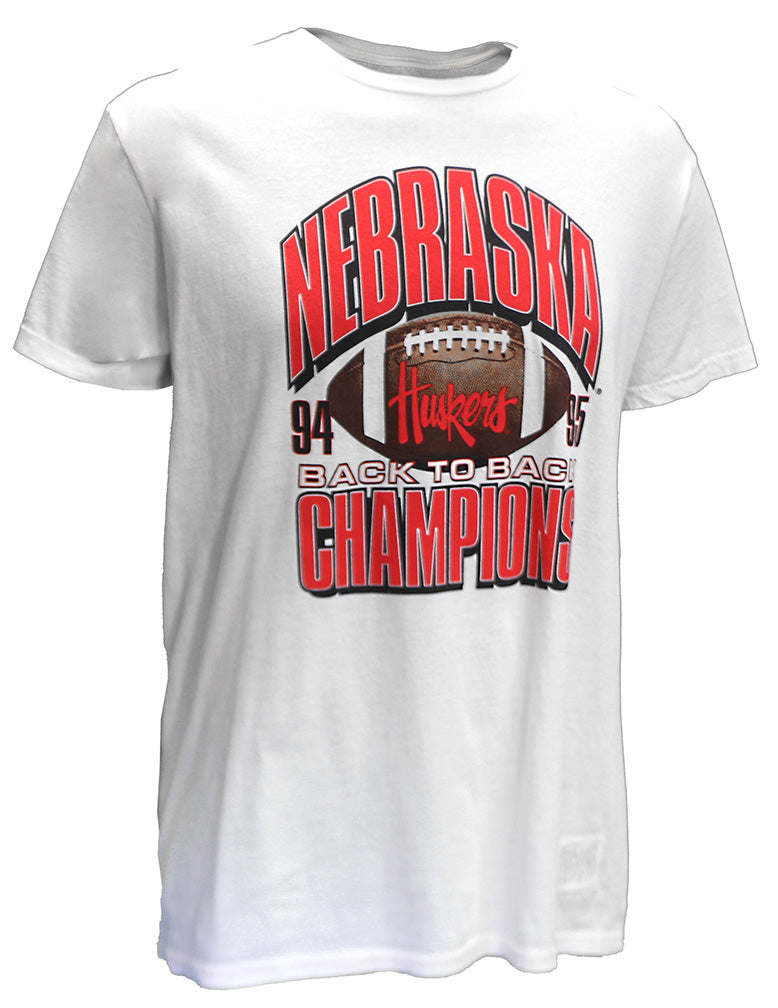 Nebraska Cream Throwback Back To Back Glory Tee