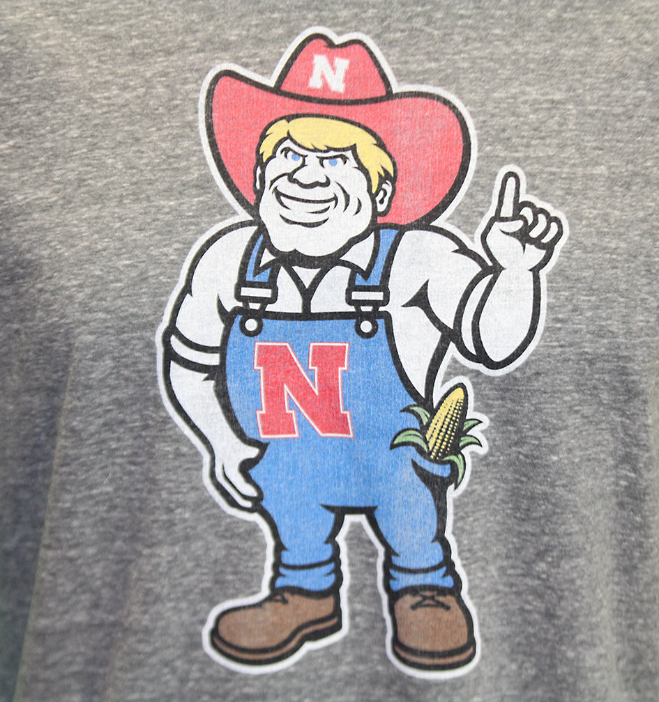 Herbie Husker Triblend Ash Tee